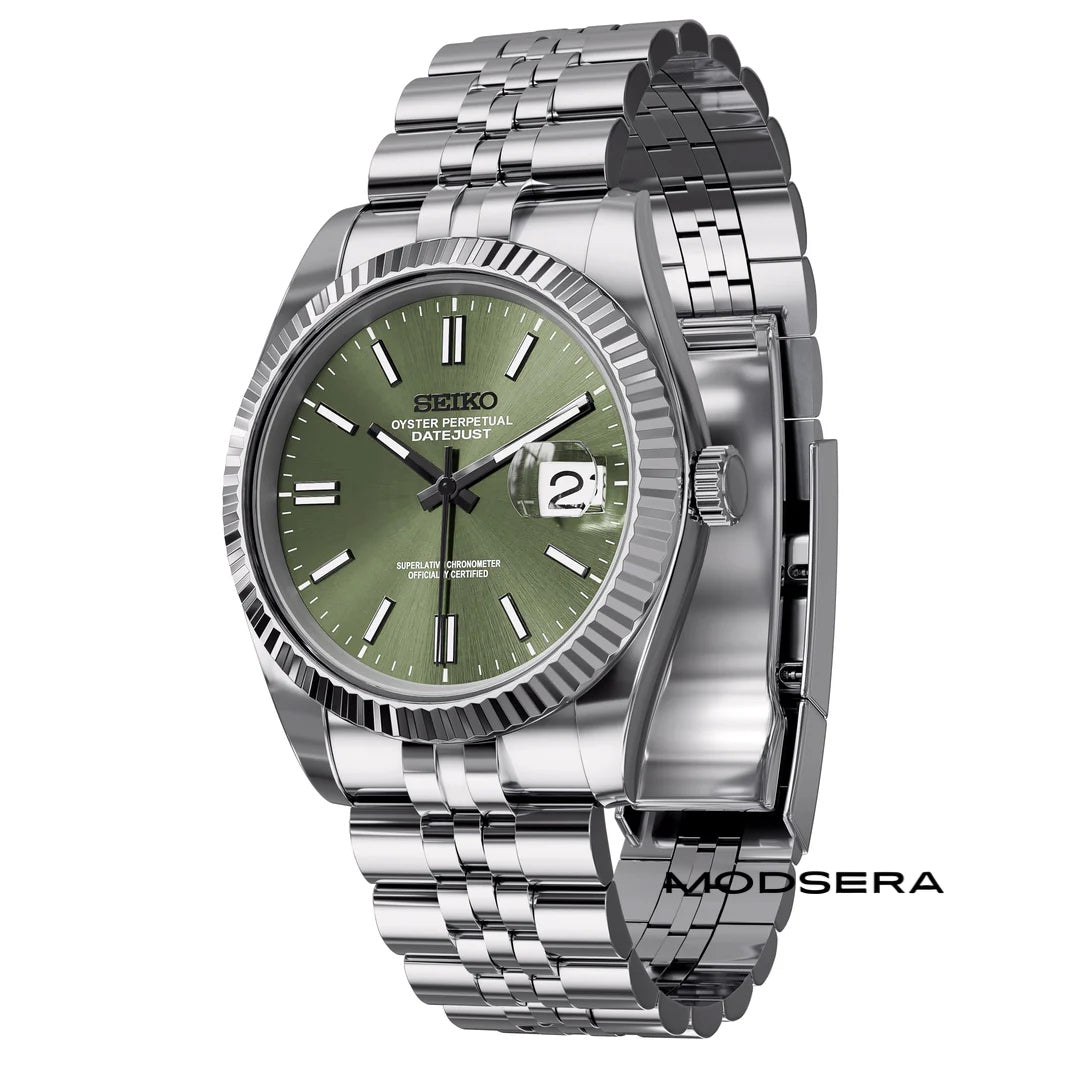Seikojust Olive Dial