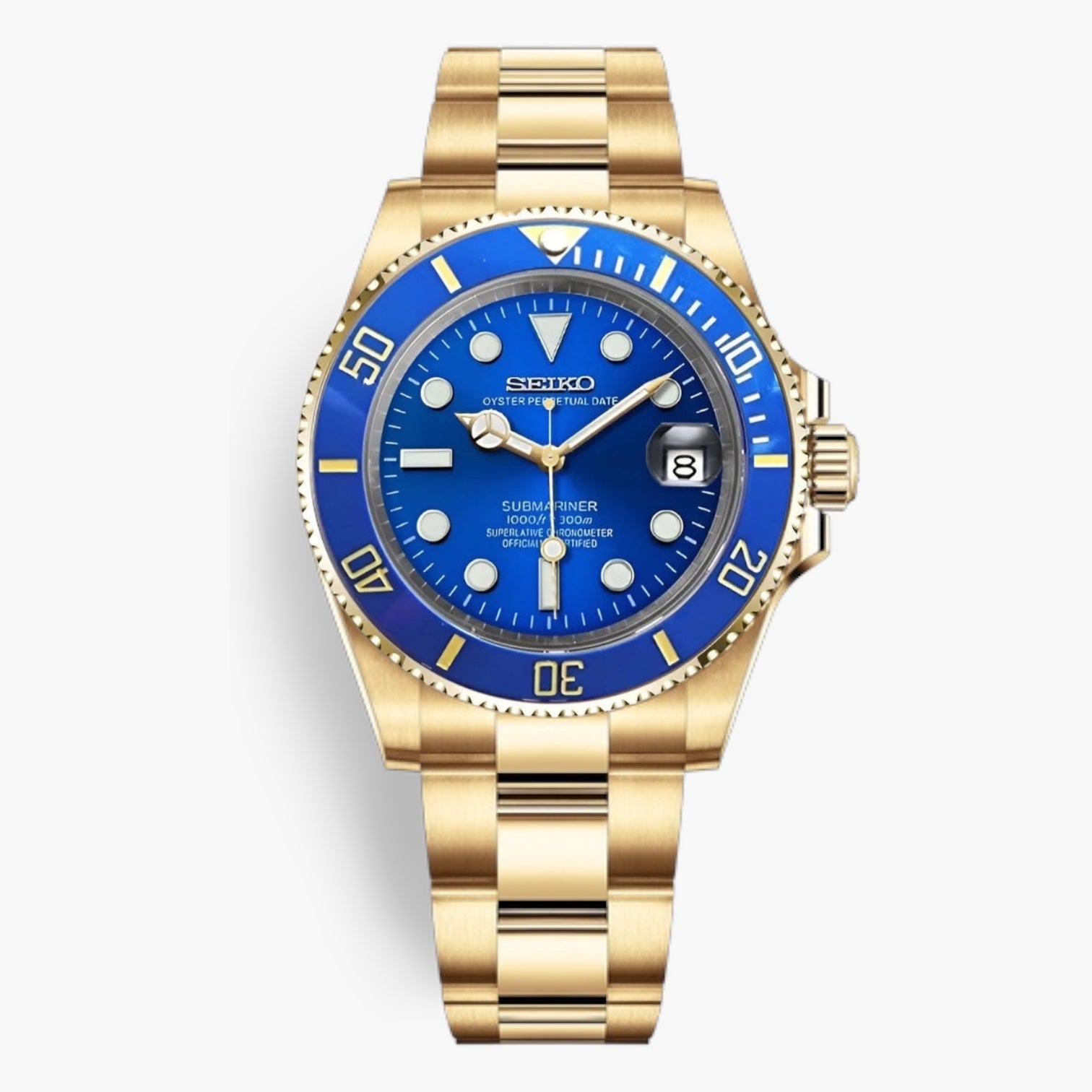 Seikomariner Blue Gold